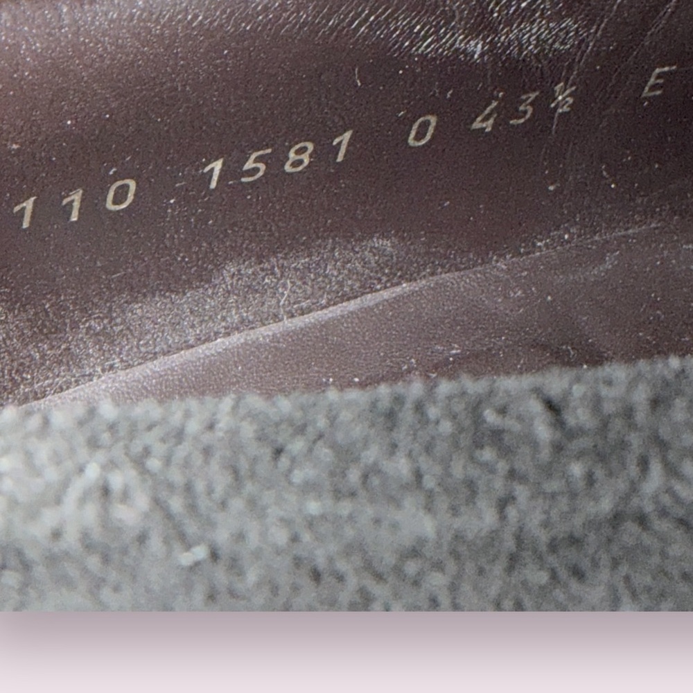 Gucci Men’s Suede Loafers Size EU 43.5 - Picture 9 of 9